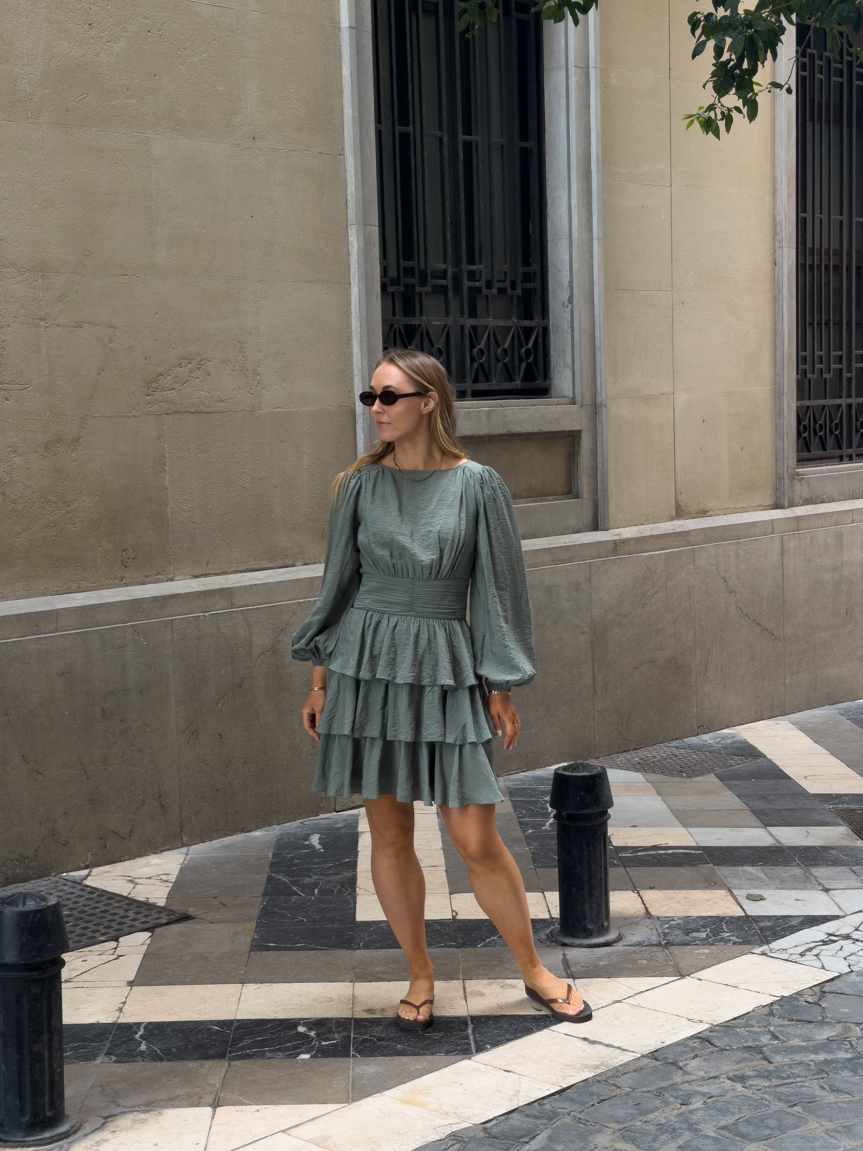 VMLISE Short Dress - Laurel Wreath